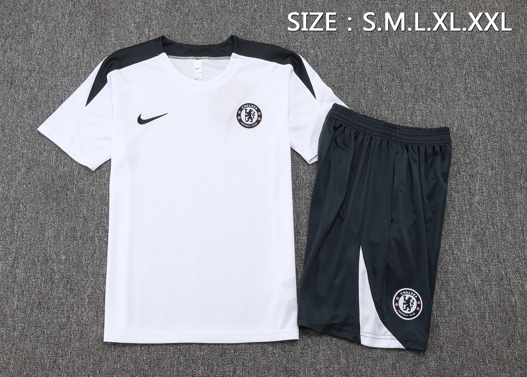 Chelsea Training Jersey Kit White 2025/26
