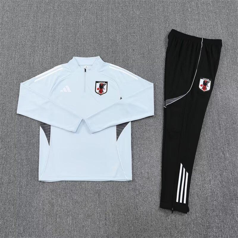 Japan Training Kit (Sweatshirt+Pants) Grey 2025
