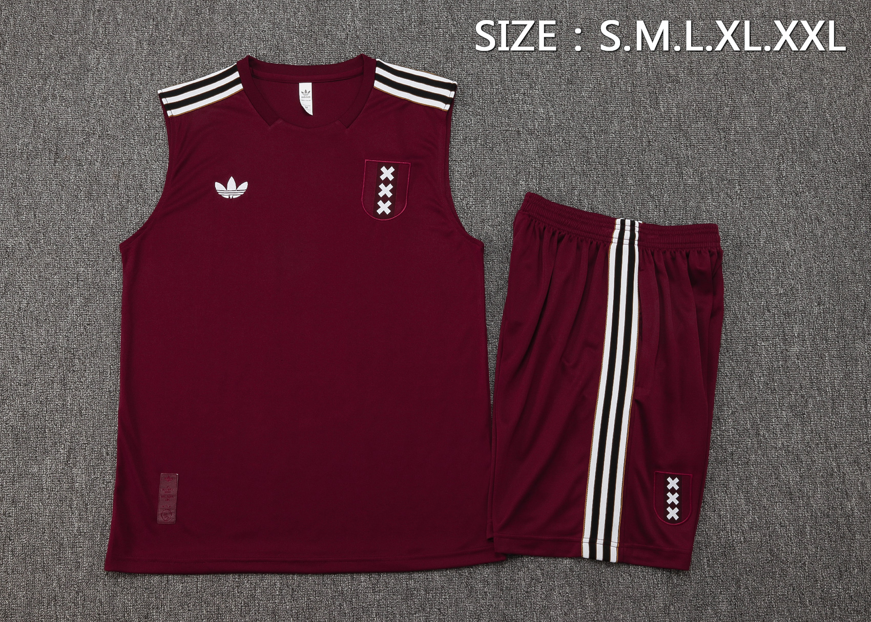 Ajax Sleeveless Training Kit Red 2025/26