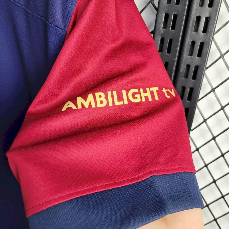 Barcelona Soccer Jersey Home x Coldplay Kids Kit Jersey+Shorts 2024/25