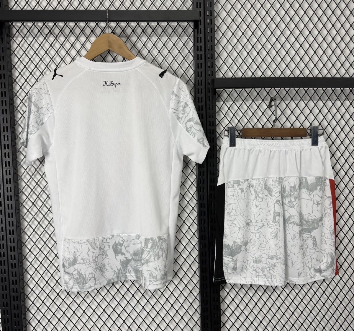 Manchester City x KidSuper Kids Kit Jersey+Shorts 2025/26