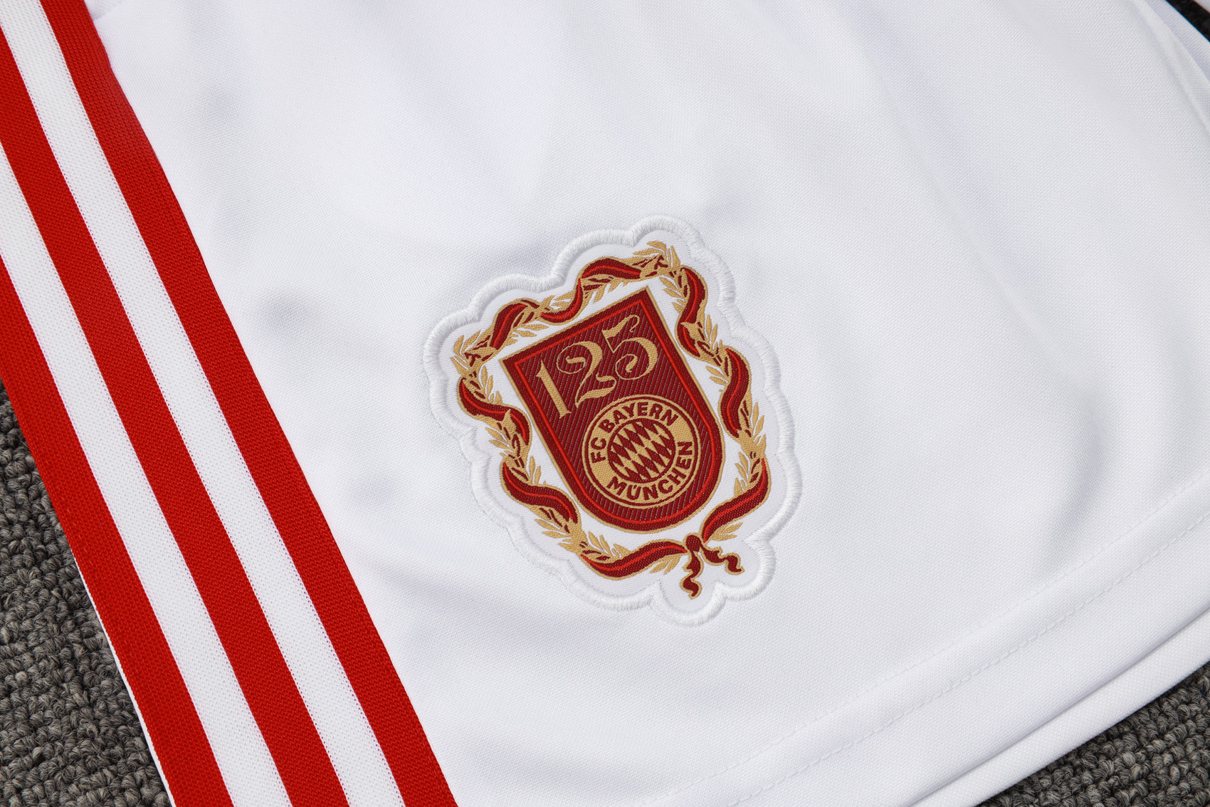 Bayern Munich Sleeveless Training Kit White 2025/26 - 125th Anniversary