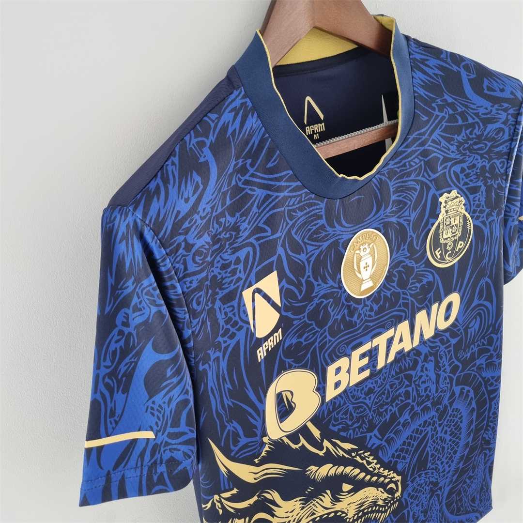 FC Porto Soccer Jersey Champions Special Edition Custom Shirt 2022/23