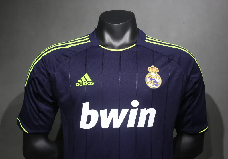 Real Madrid Authentic Retro Jersey Away Soccer Shirt 2012/13