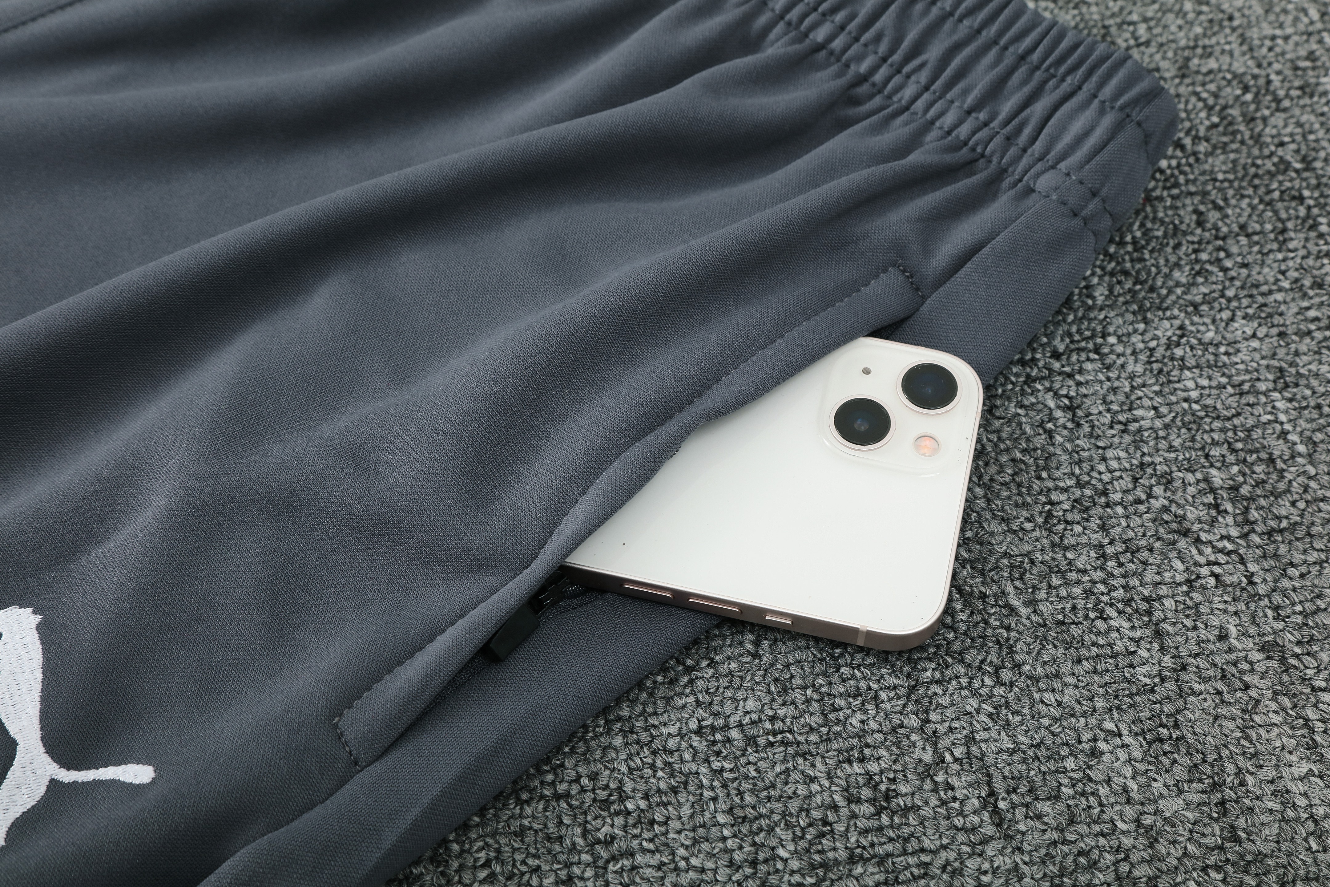 Manchester City Authentic Training Kit (Sweatshirt+Pants) Grey 2025/26 - Player Version