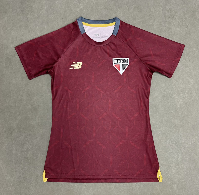 Sao Paulo FC Soccer Jersey Women's Training Custom Shirt 2025