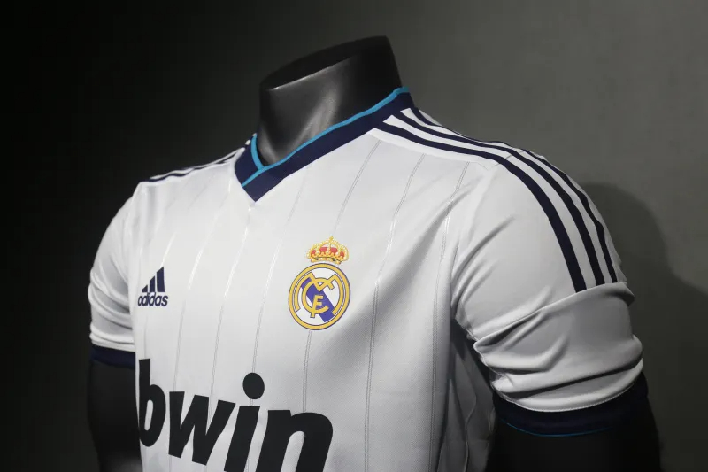 Real Madrid Authentic Retro Jersey Home Soccer Shirt 2012/13