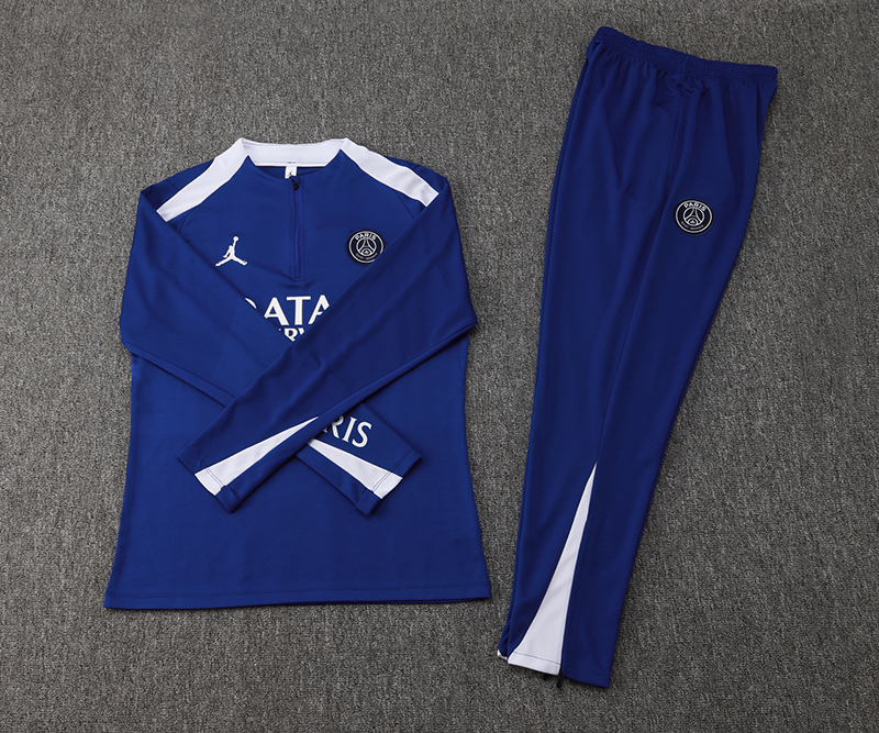 PSG Training Kit (Sweatshirt+Pants) Blue 2025/26