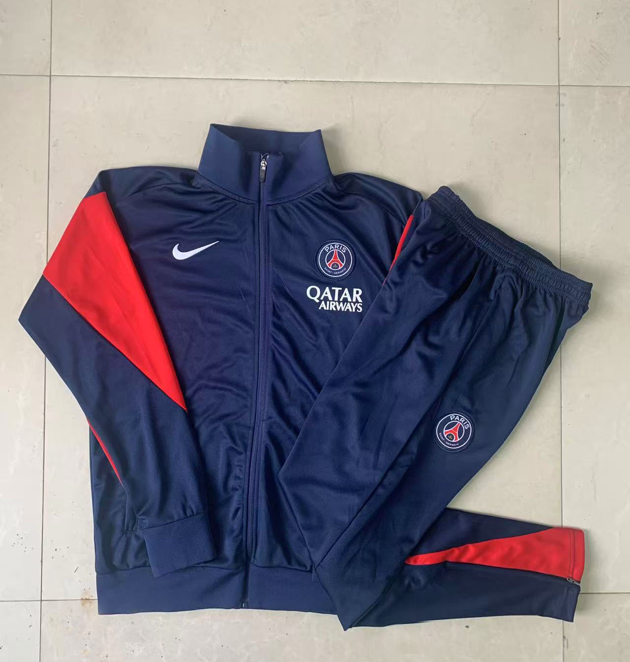 Kids PSG Training Kit (Jacket+Pants) Royalblue 2025/26