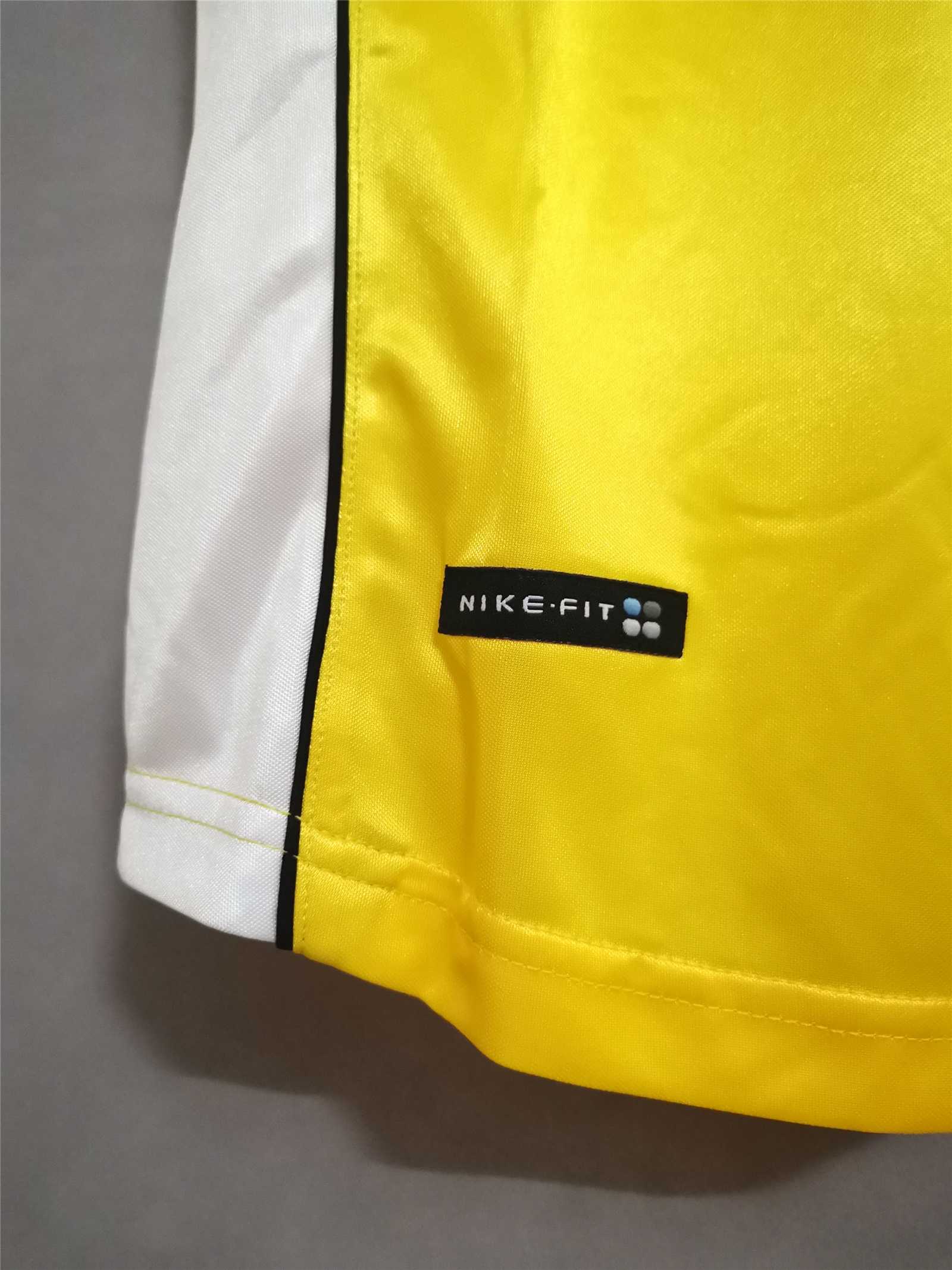 Borussia Dortmund Retro Jersey Home Soccer Shirt 1998-99