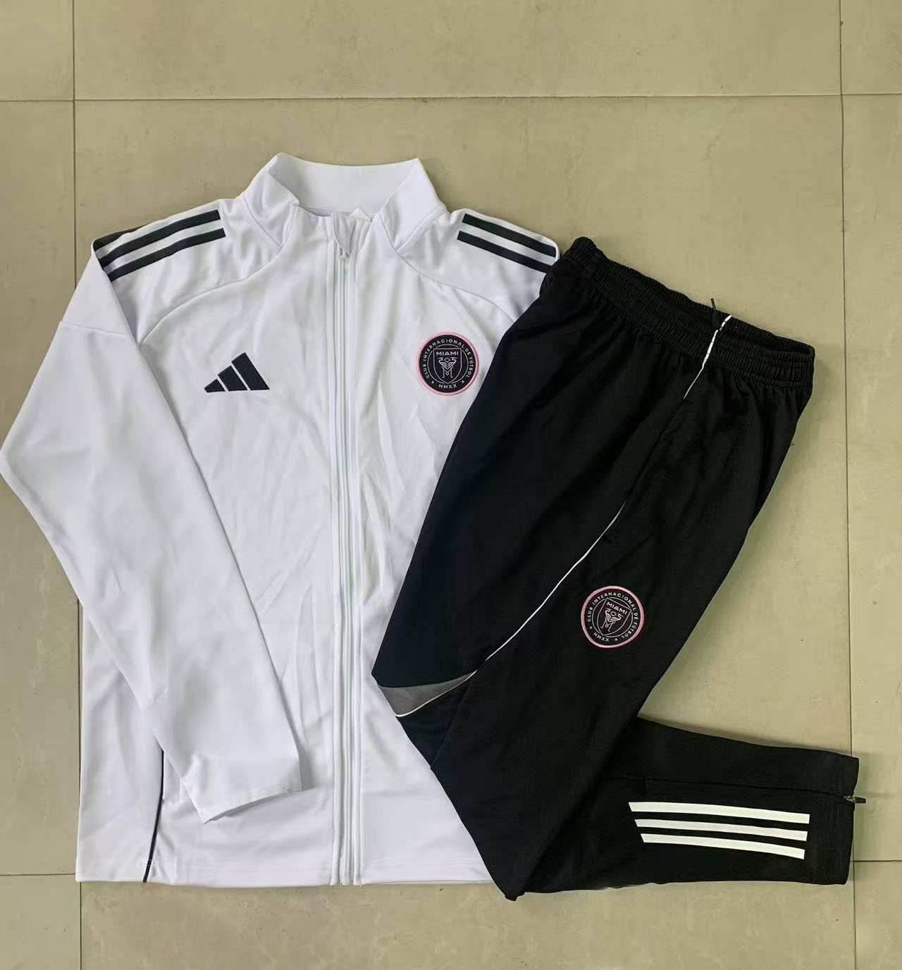Kids Inter Miami Training Kit (Jacket+Pants) White 2025