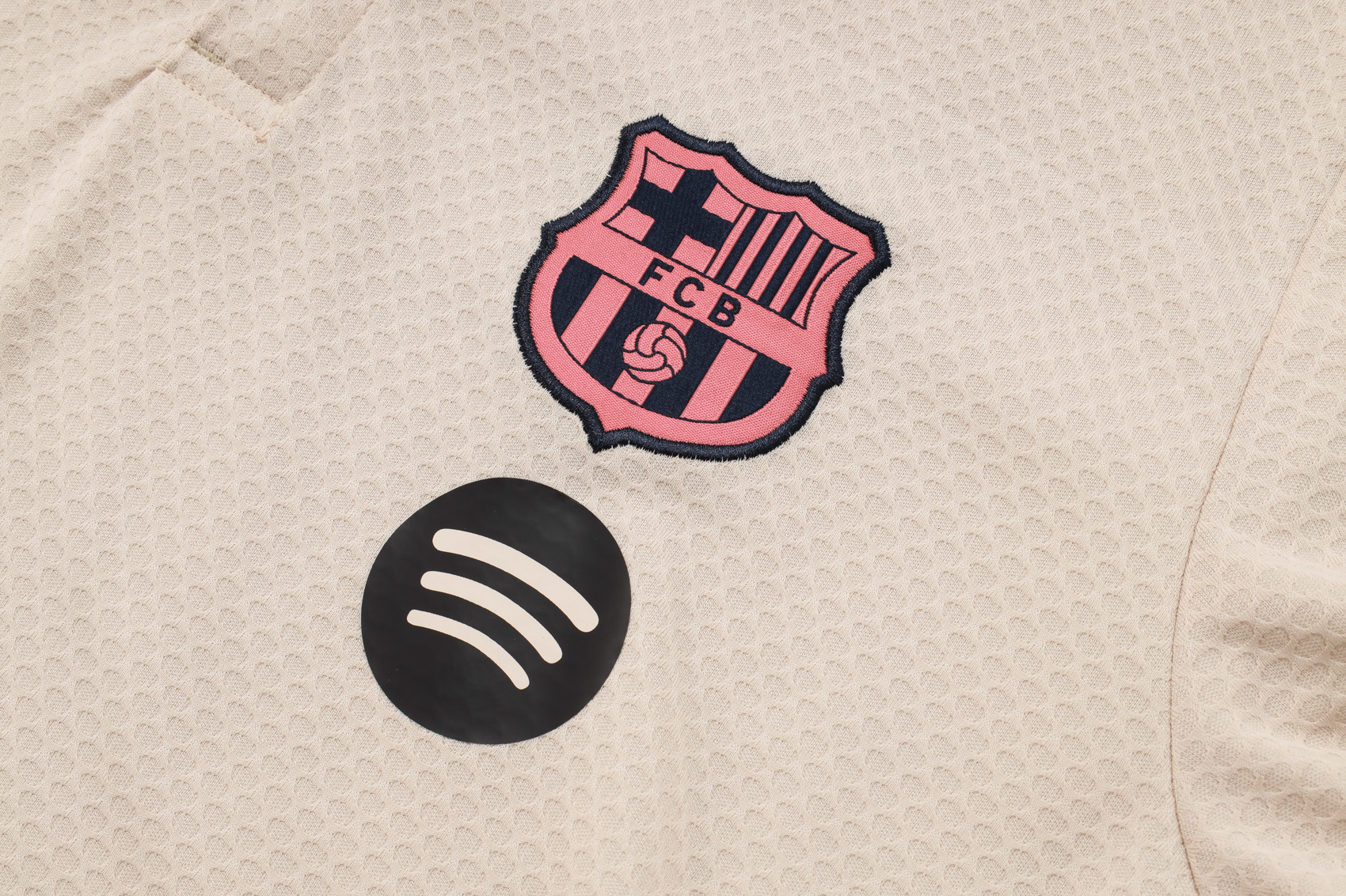 Barcelona Training Kit (Polo+Pants) Beige 2025/26