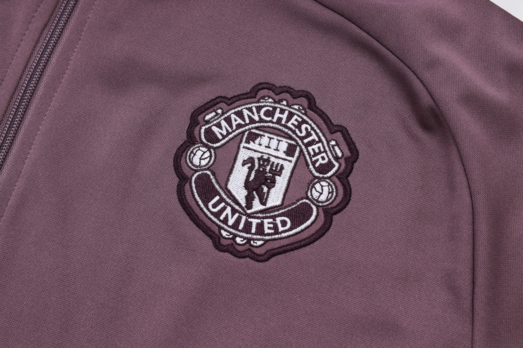 Manchester United Training Kit (Jacket+Pants) Grayish Purple 2025/26