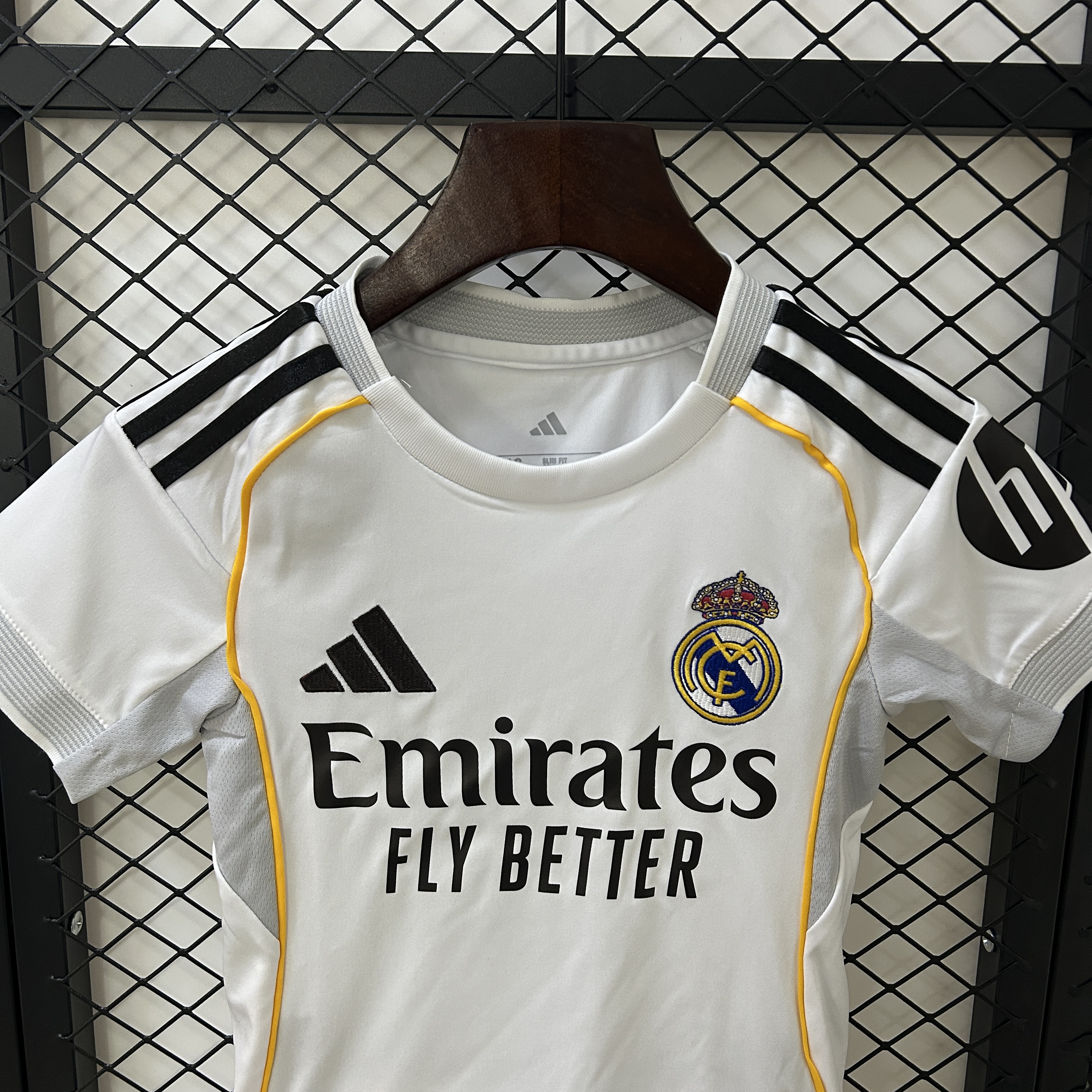 Real Madrid Soccer Jersey Home Kids Kit Jersey+Shorts 2025/26