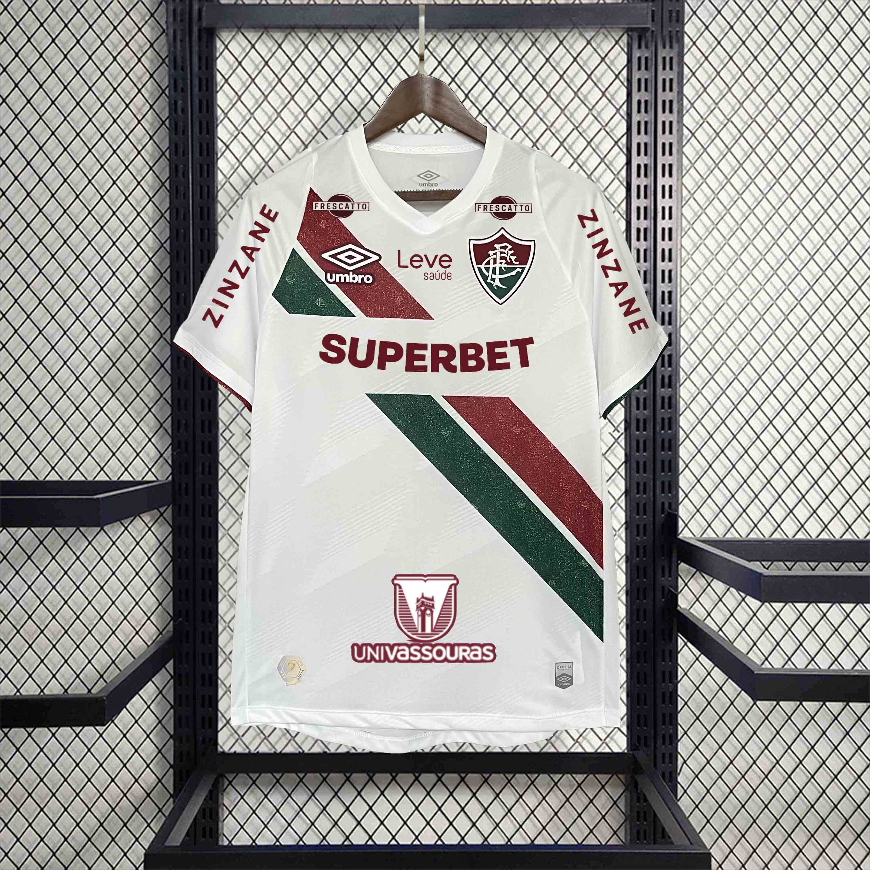 Fluminense FC Soccer Jersey Away Custom Shirt 2024