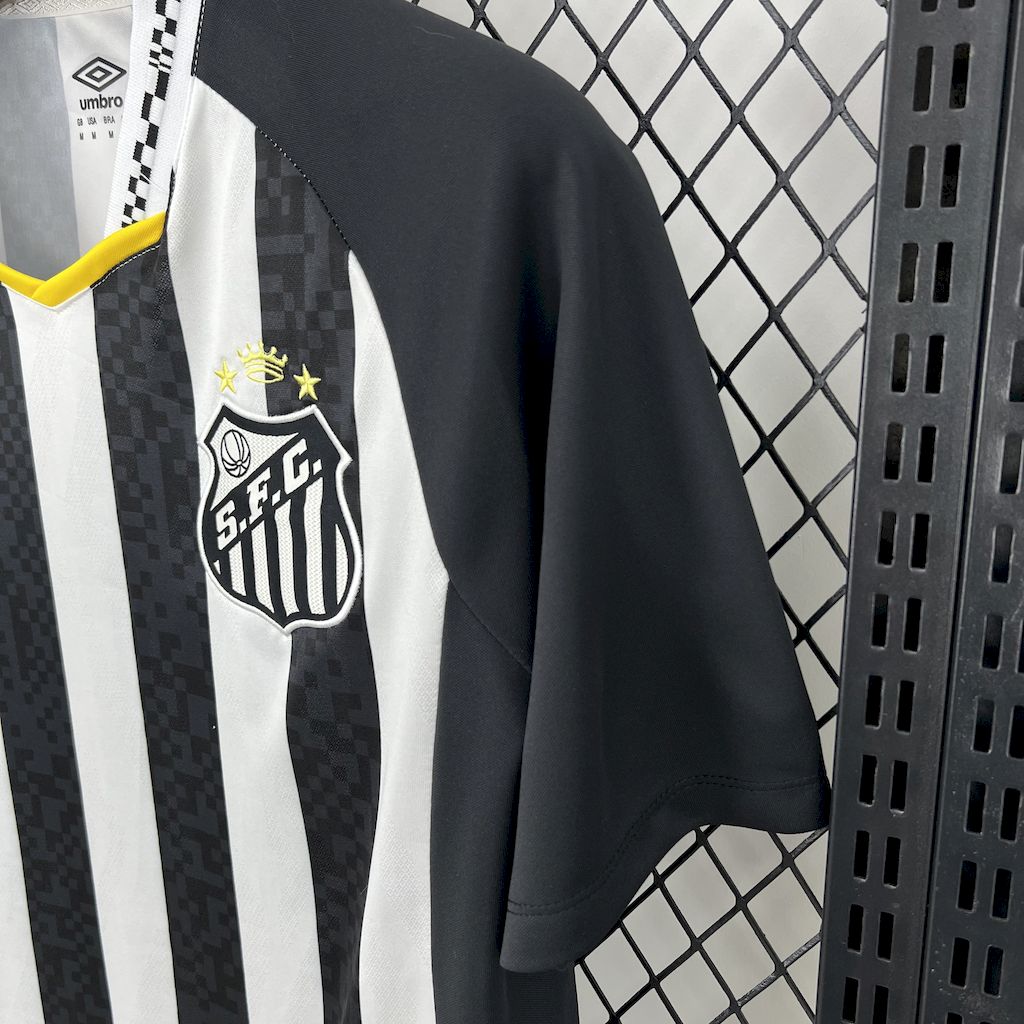 Santos FC Soccer Jersey Away Custom Shirt 2025