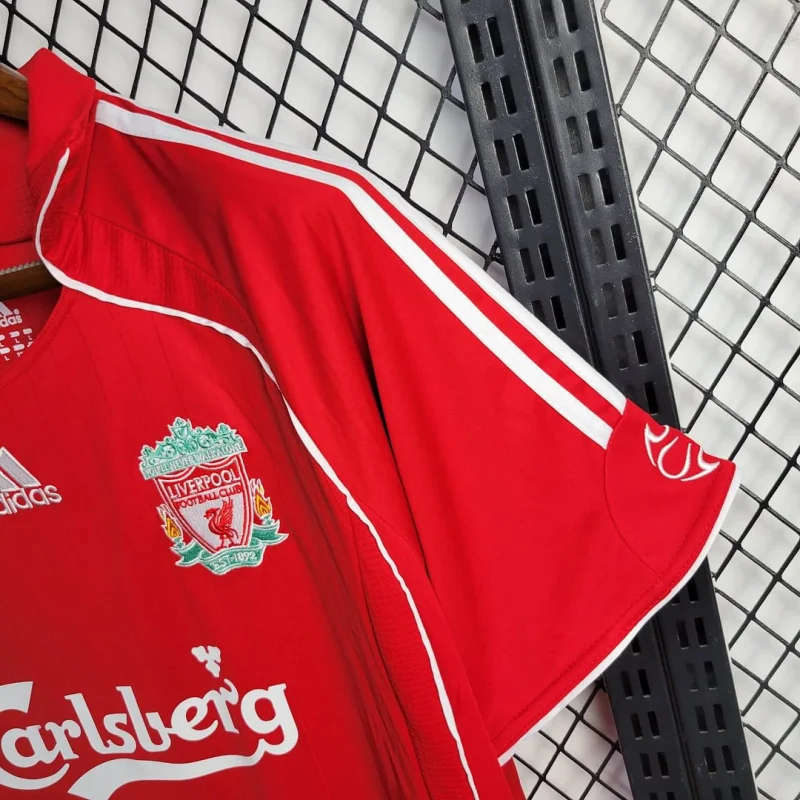Liverpool Retro Football Jersey Home Custom Shirt 2006/07