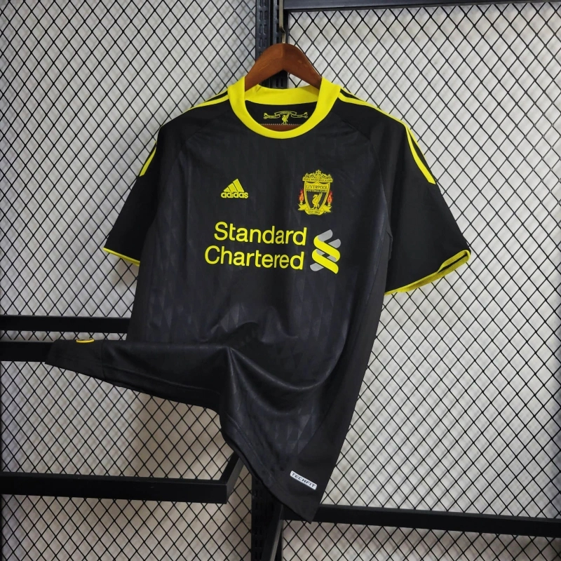 Liverpool Retro Football Jersey Away Custom Shirt 2010/11