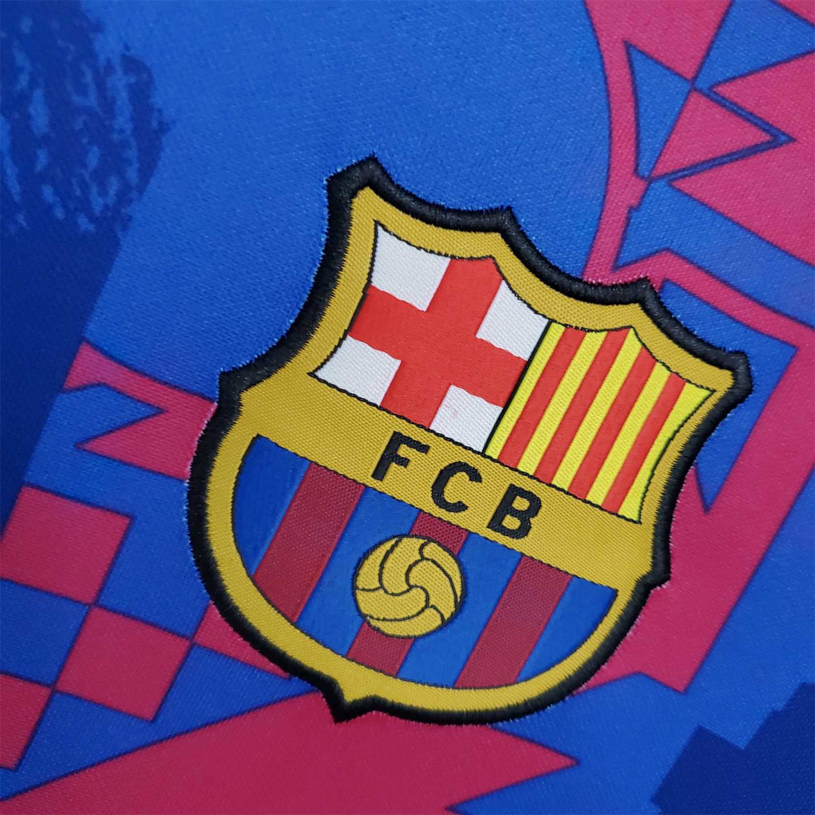 Barcelona Retro Jersey Third Away Soccer Shirt 2021/22