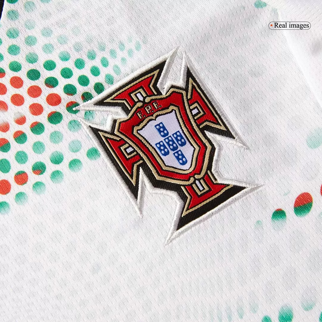 Portugal Soccer Jersey Away Women's Custom Shirt 2025