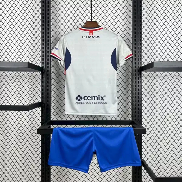 Cruz Azul Soccer Jersey Away Kids Kit Jersey+Shorts 2025/26 - With Sponsor