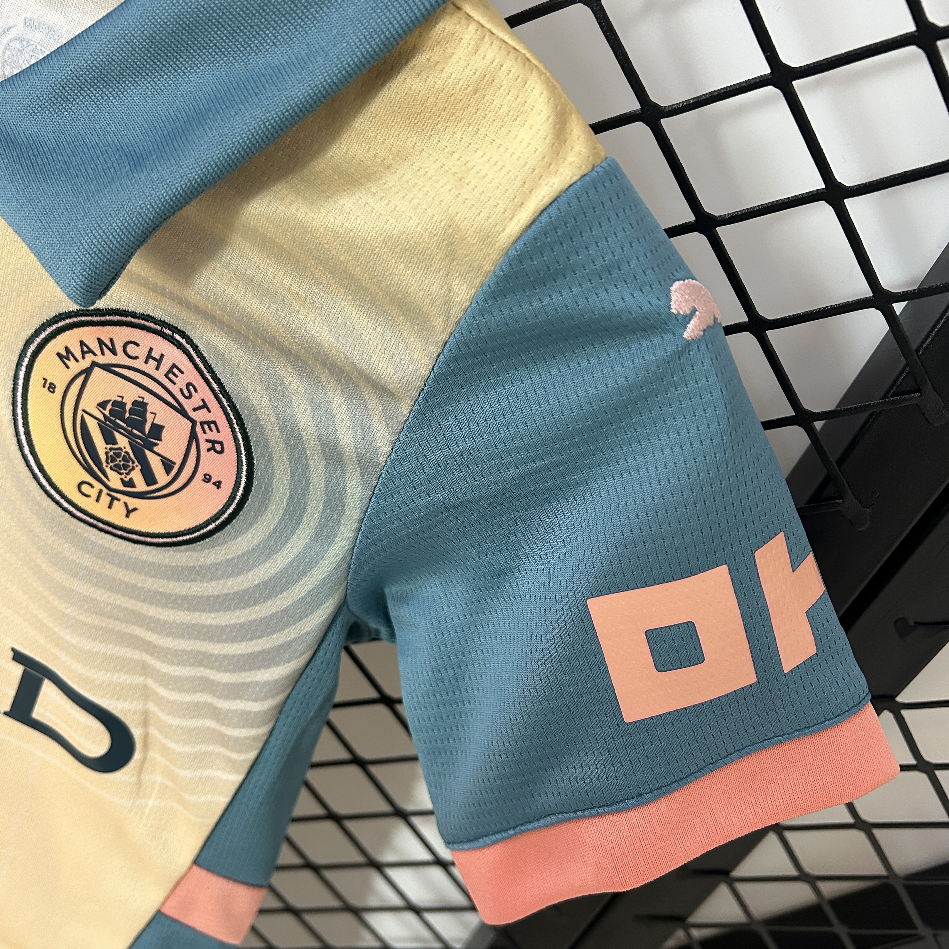 Manchester City Fourth Away Kids Kit Jersey+Shorts 2024/25