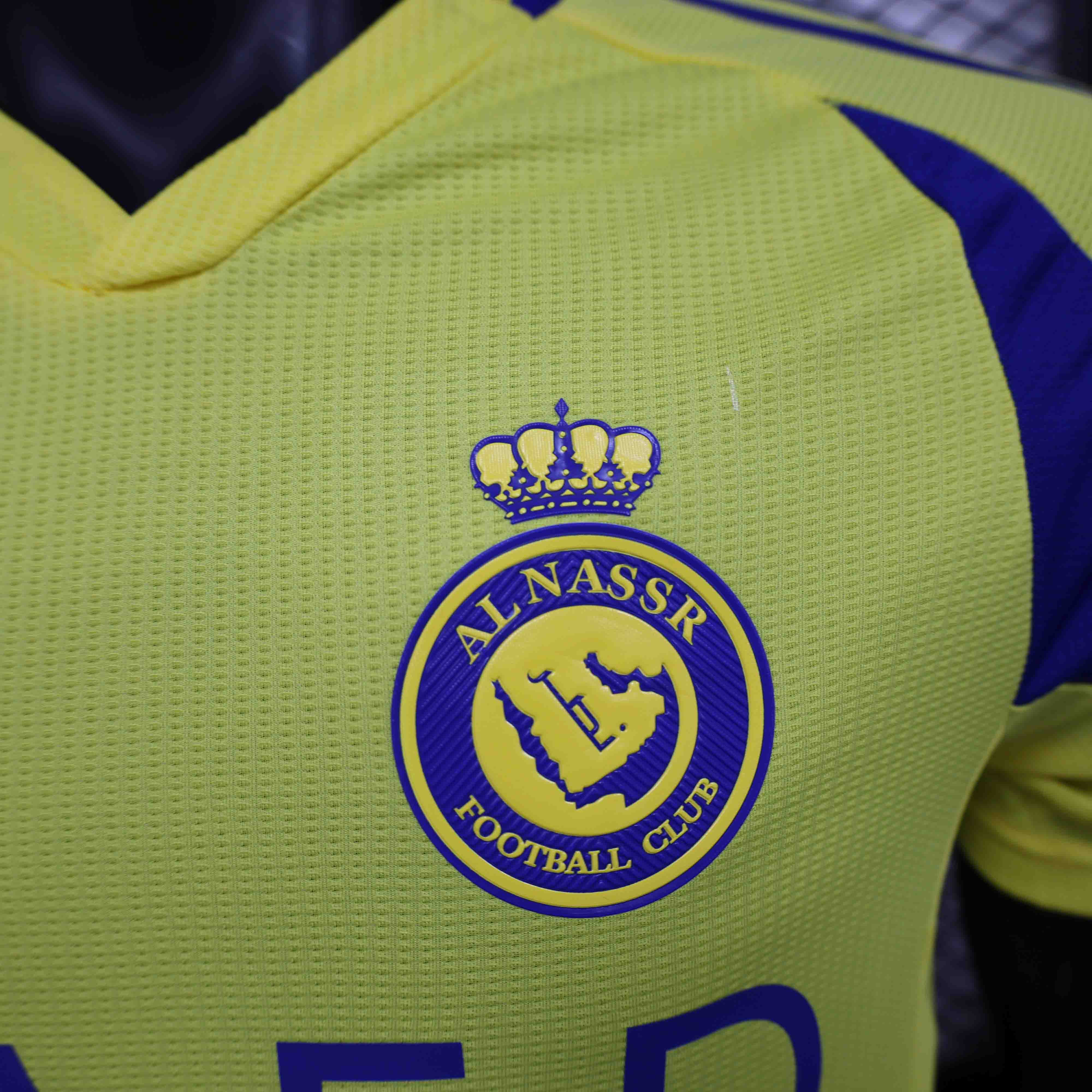 Al Nassr Authentic Soccer Jersey Home Shirt 2024/25