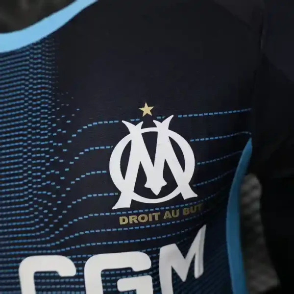 Marseille Authentic Soccer Jersey Away Shirt 2025/26