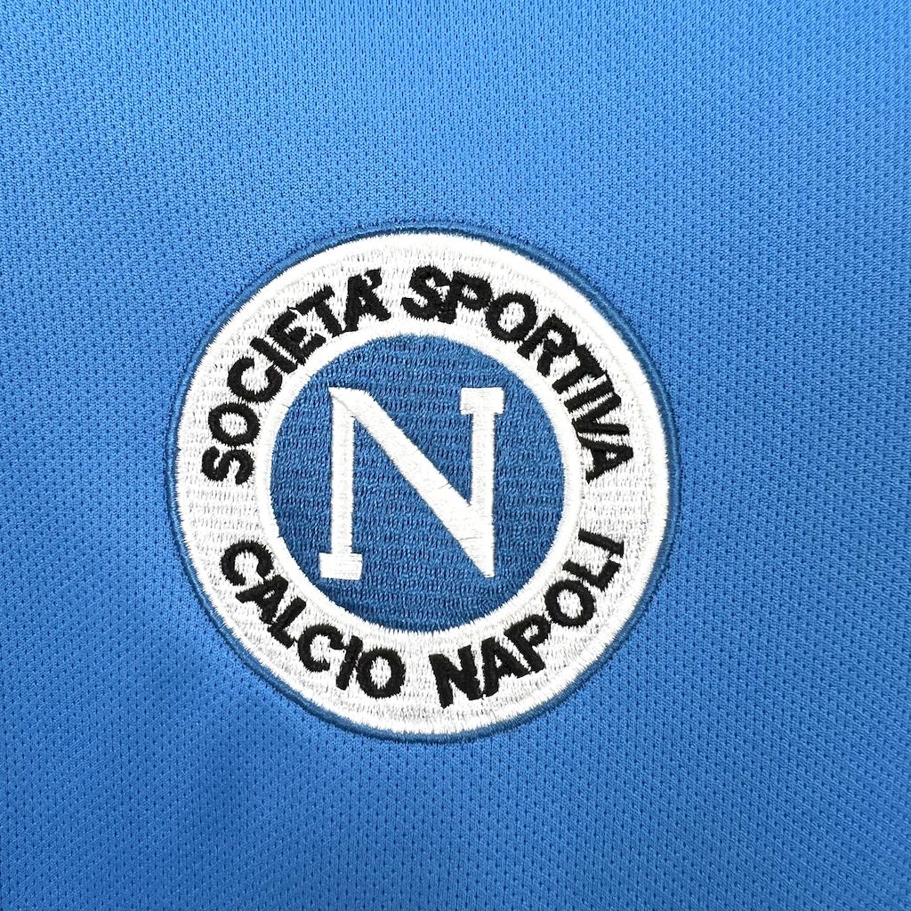 Napoli Retro Soccer Jersey Home Custom Shirt 1988-89