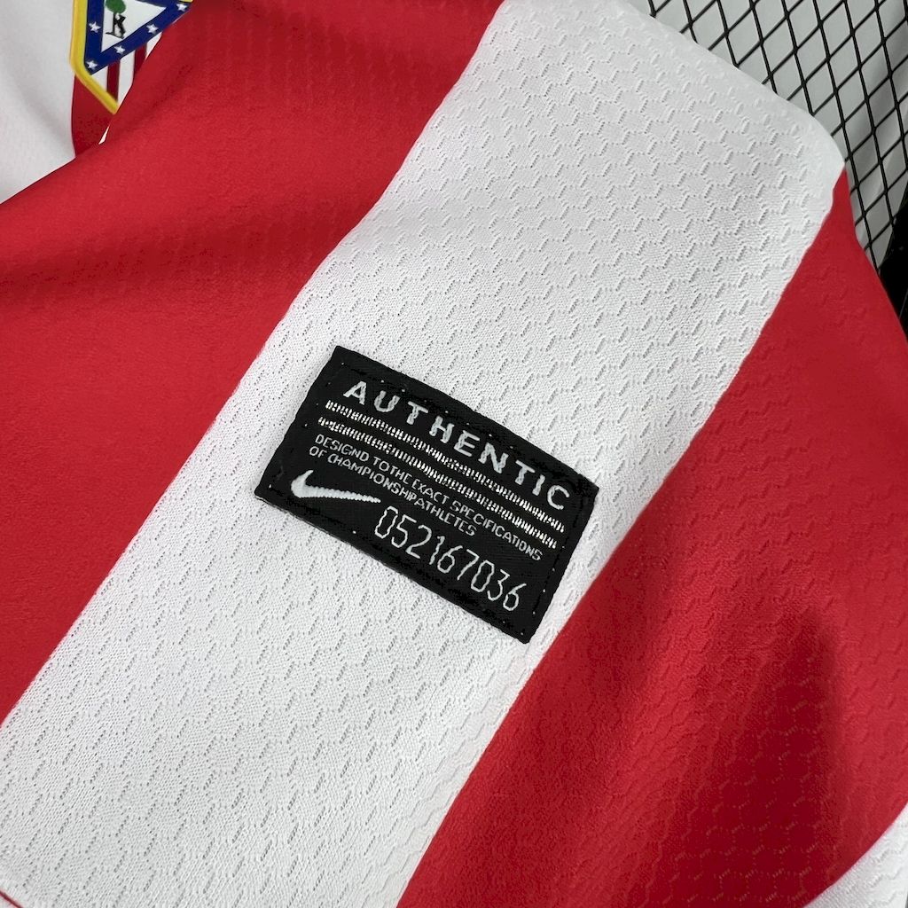 Atletico Madrid Retro Soccer Jersey Home Shirt 2012/13