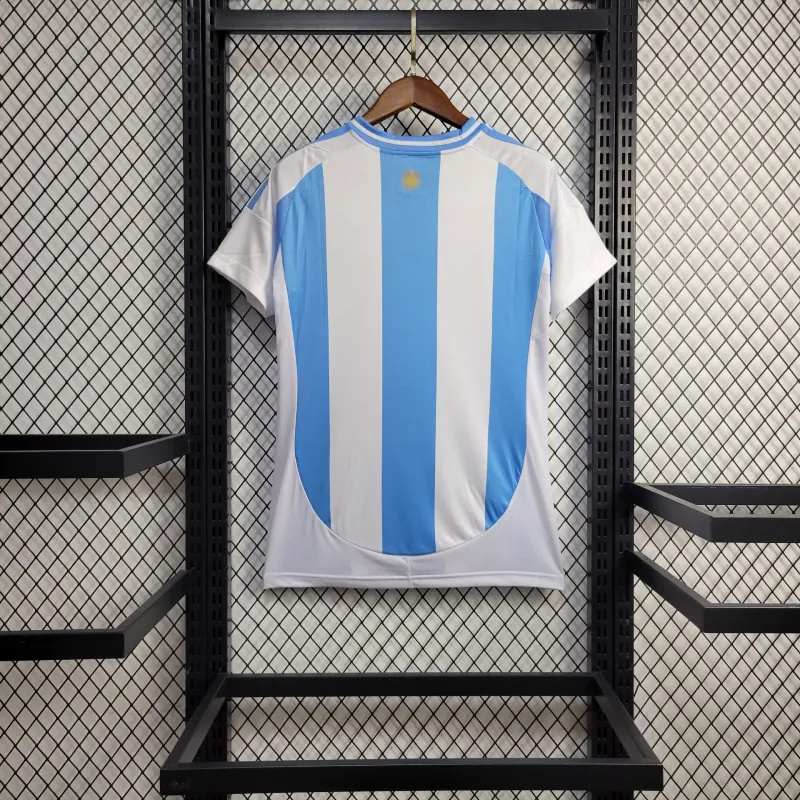 Argentina Soccer Jersey Home Women's Custom Shirt 2024
