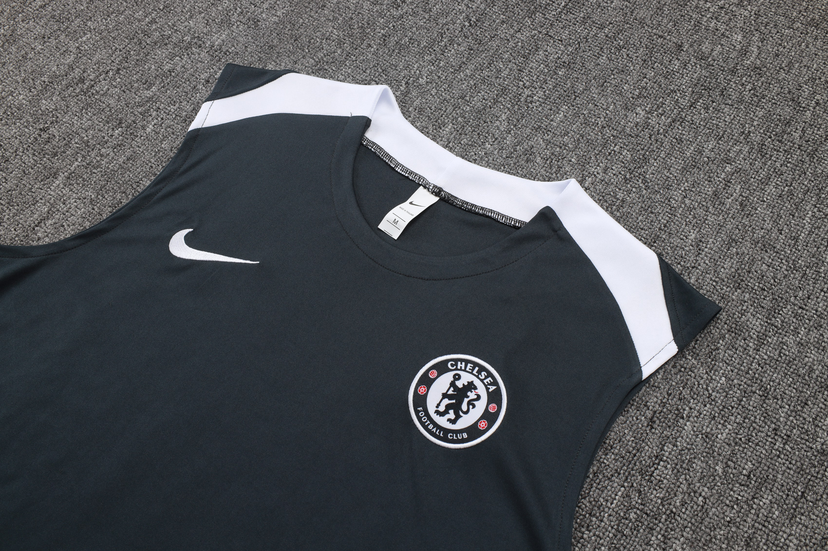 Chelsea Sleeveless Training Kit Gray 2025/26