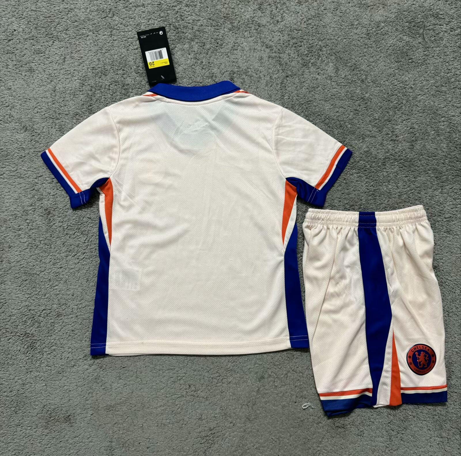 Chelsea Football Jersey Away Kids Kit Jersey+Shorts 2024/25