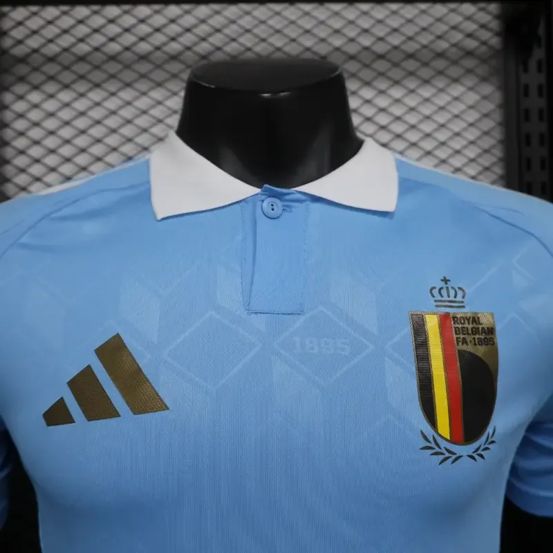 Belgium Authentic Soccer Jersey Away Shirt EURO 2024