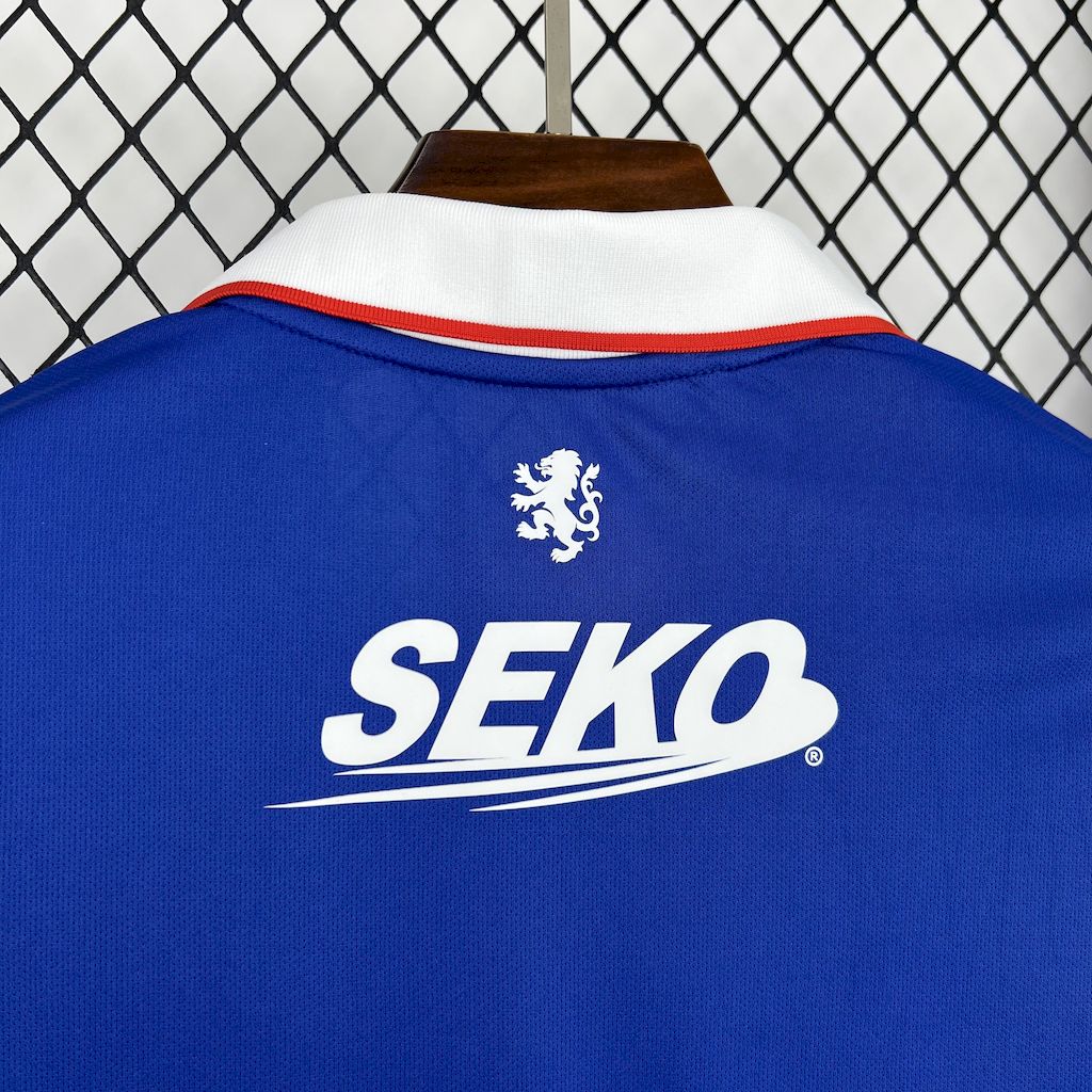 Rangers FC Soccer Jersey Home Custom Shirt 2025/26