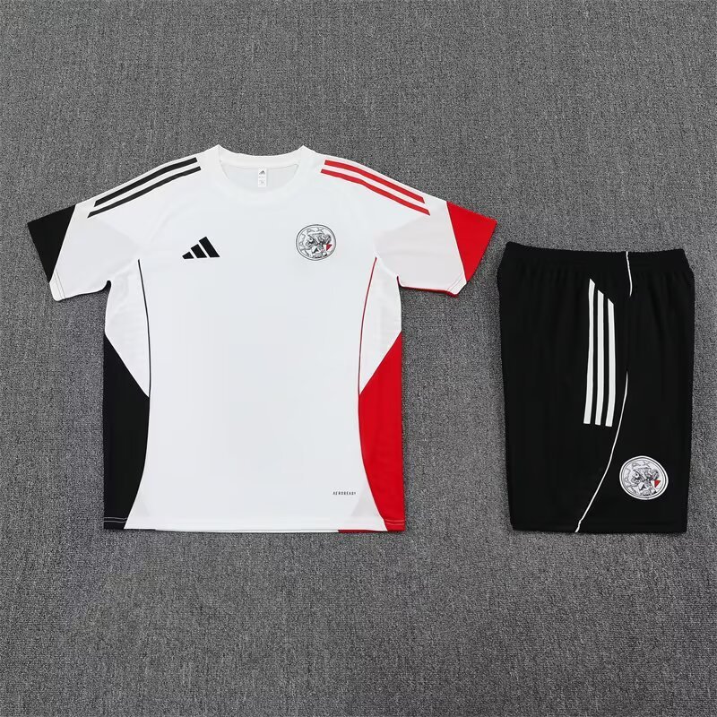 Ajax Training Jersey Kit White 2025/26