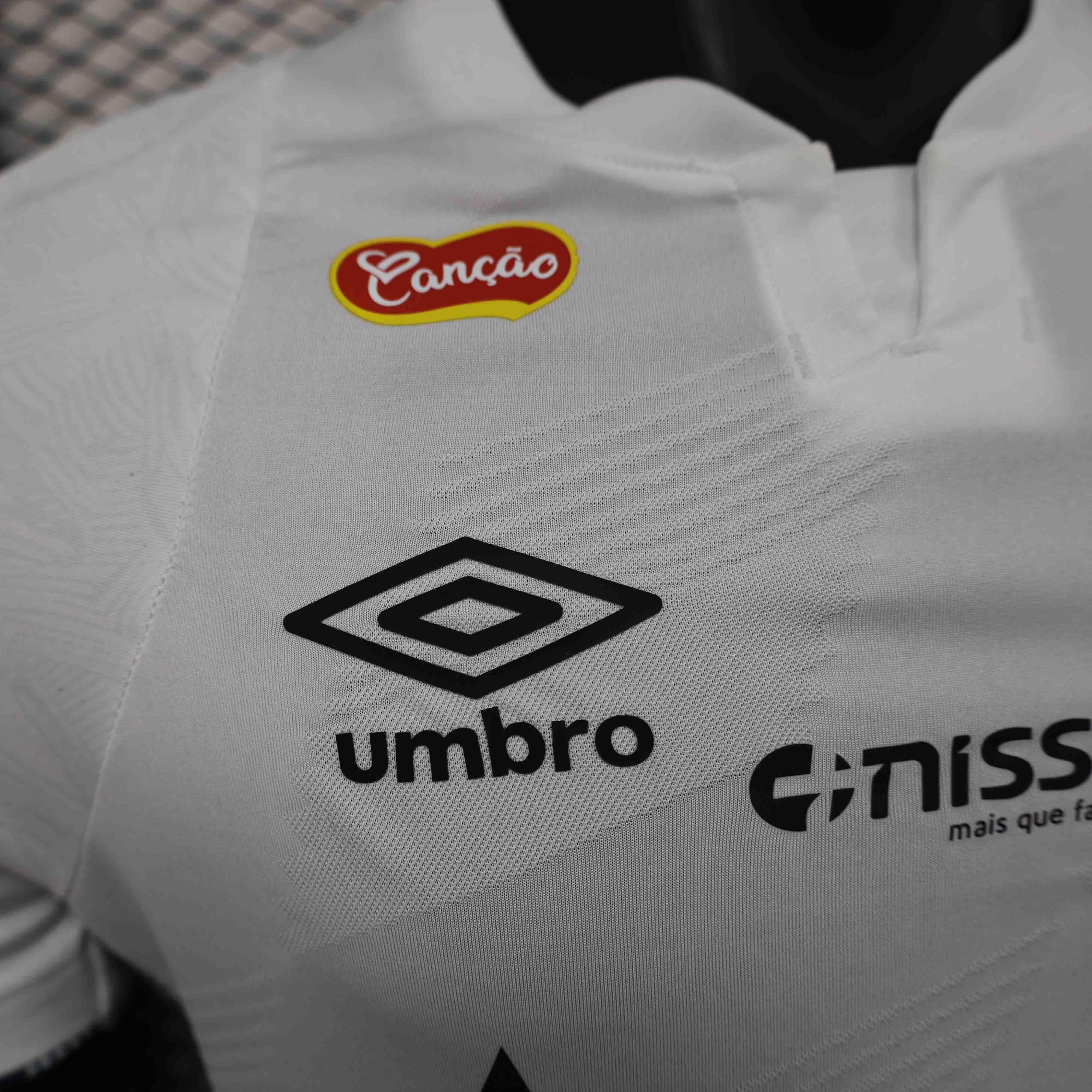 Santos FC Authentic Soccer Jersey Home Shirt All Sponsor 2024