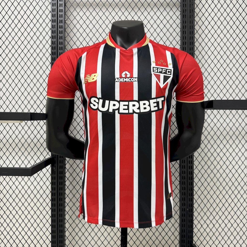 Sao Paulo FC Authentic Soccer Jersey Away Shirt 2025