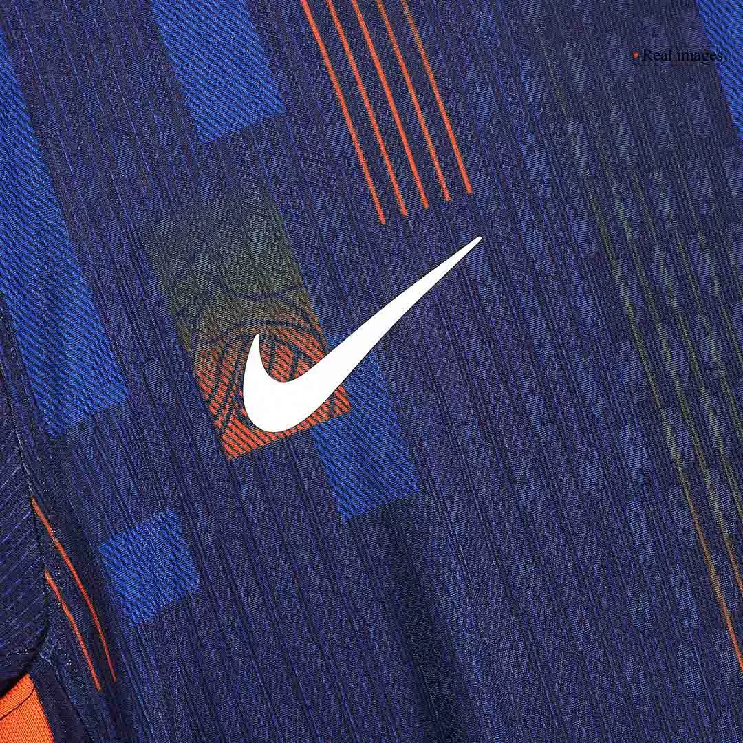 Netherlands Authentic Soccer Jersey Away Shirt EURO 2024