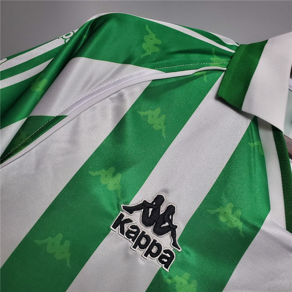 Real Betis Retro Jersey Home Soccer Shirt 1995/97