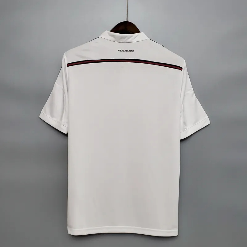 Real Madrid Retro Jersey Home Custom Soccer Shirt 2014/15