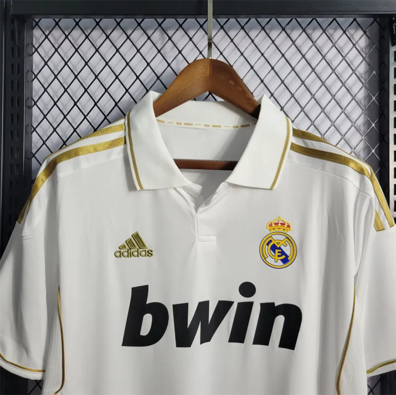 Real Madrid Retro Jersey Home Soccer Custom Shirt 2011/12