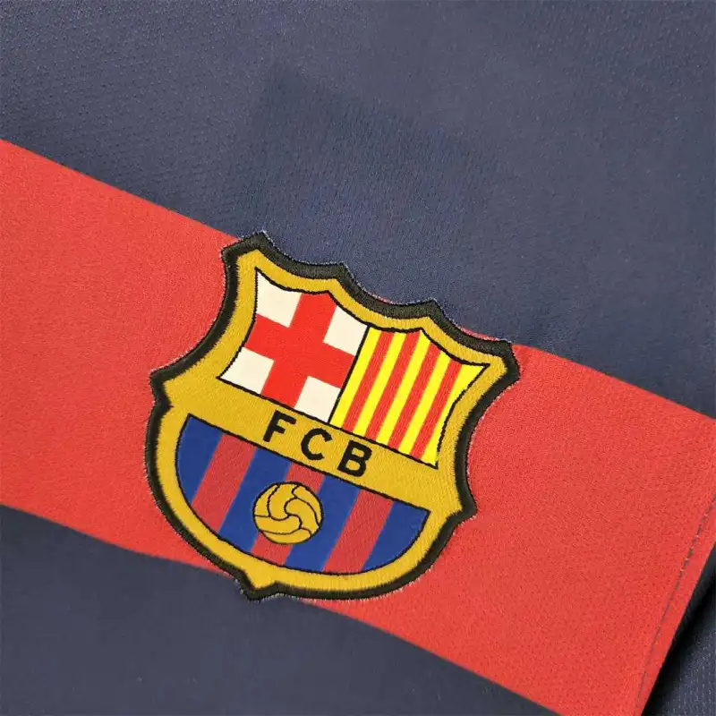 Barcelona Retro Jersey Home Soccer Shirt 2015-16