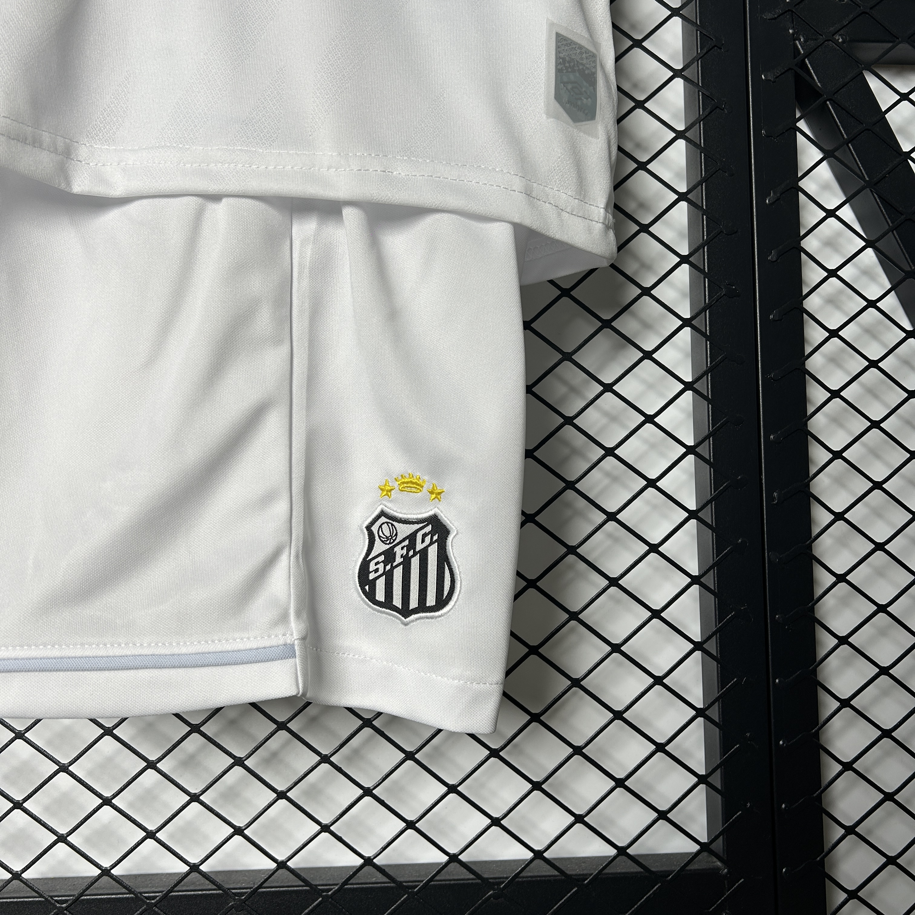 Santos FC Soccer Jersey Home Kids Kit Jersey+Shorts 2025