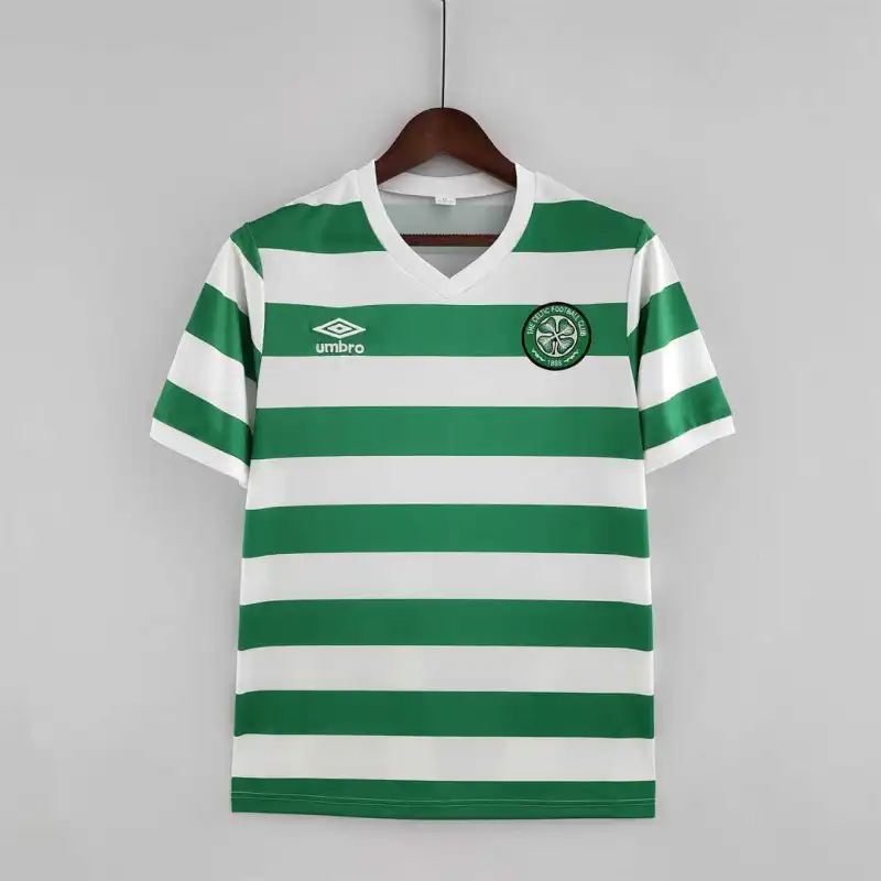 Celtic Retro Soccer Jersey Home Custom Shirt 1980/81