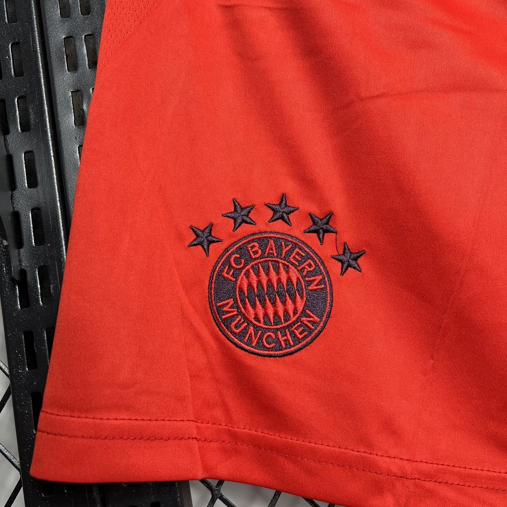 Bayern Munich Soccer Shorts Custom Home 2024/25