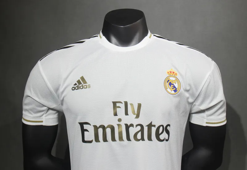 Real Madrid Authentic Retro Jersey Home Soccer Shirt 2019/20