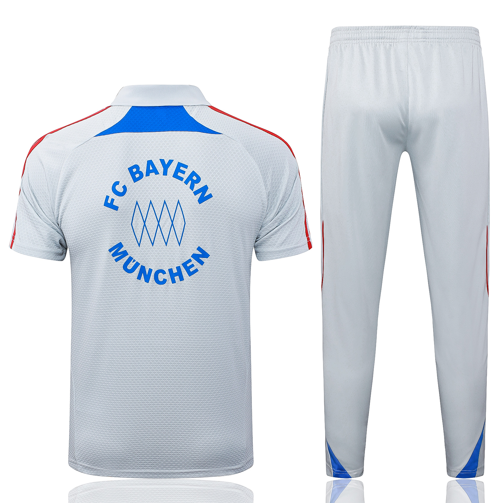 Bayern Munich Training Kit (Polo+Pants) Gray 2025/26