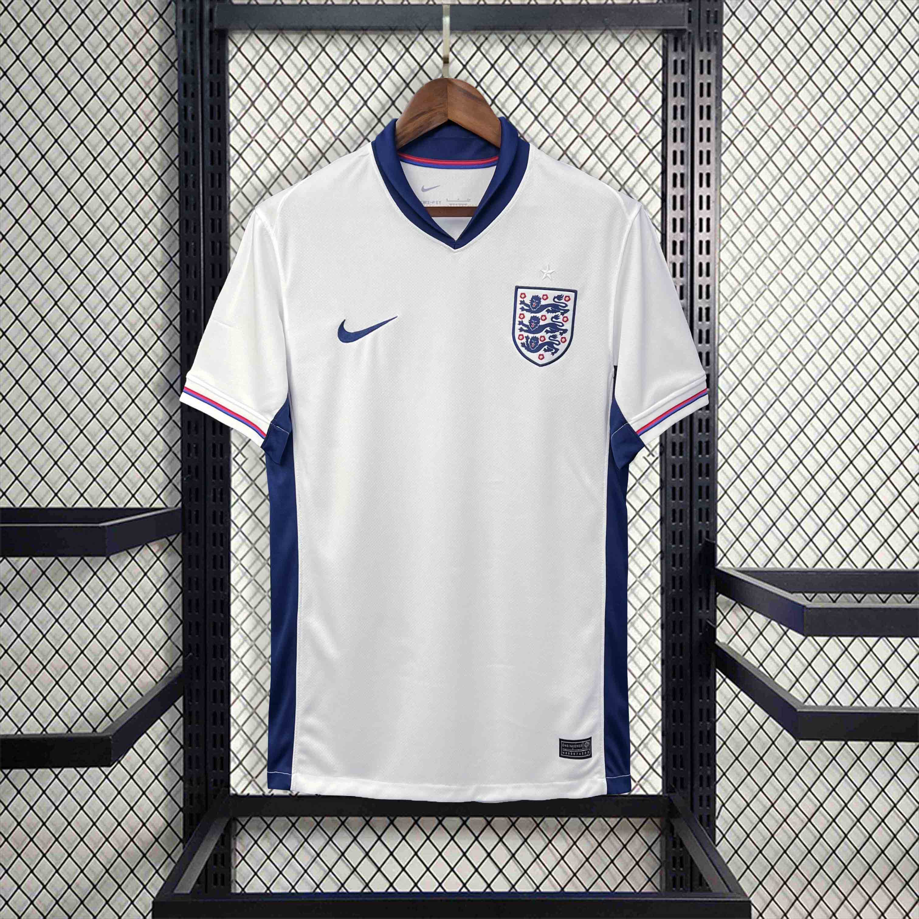 England Soccer Jersey Home Custom Shirt EURO 2024