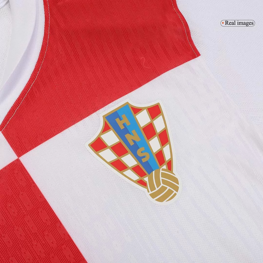 Croatia Authentic Soccer Jersey Home Shirt EURO 2024